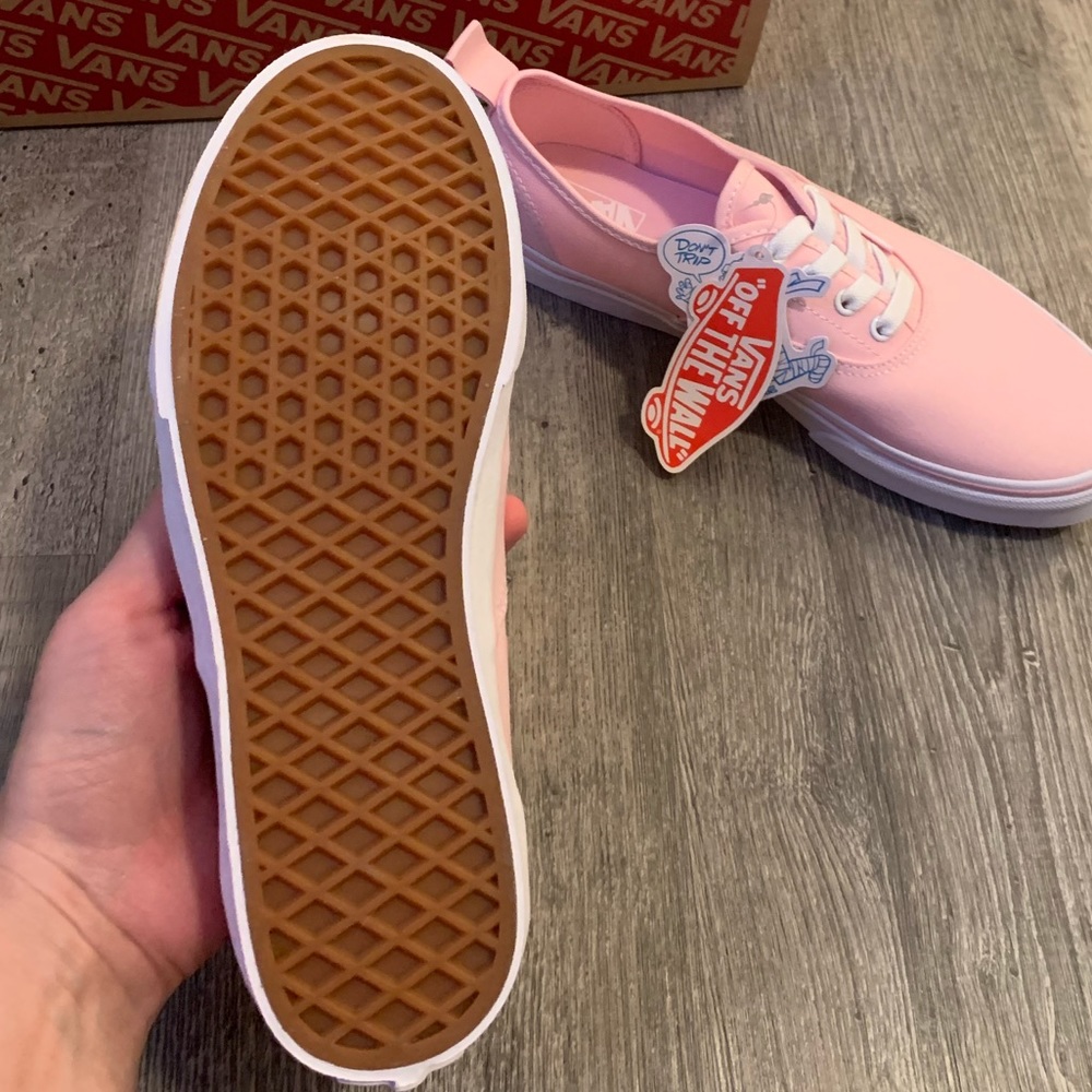 Vans authentic chalk pink and white shoes sneakers - Picture 4 of 8